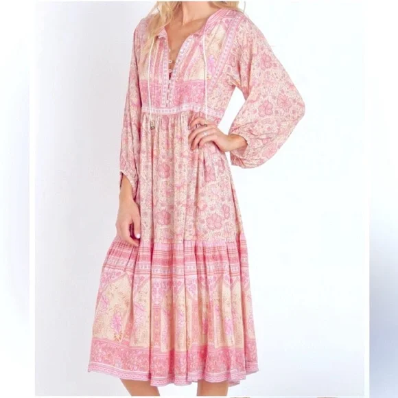 Spell and the Gypsy Collective Poinciana midi dress, size Xs - Picture 1 of 6
